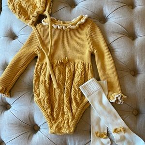 Cupcakes and Cashmere Knit Romper